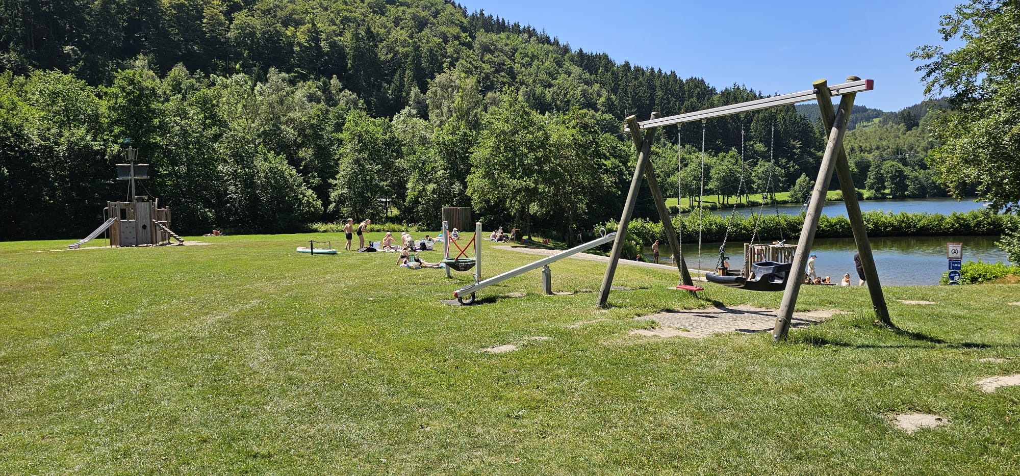 Speeltuin aan de Hillebachsee
