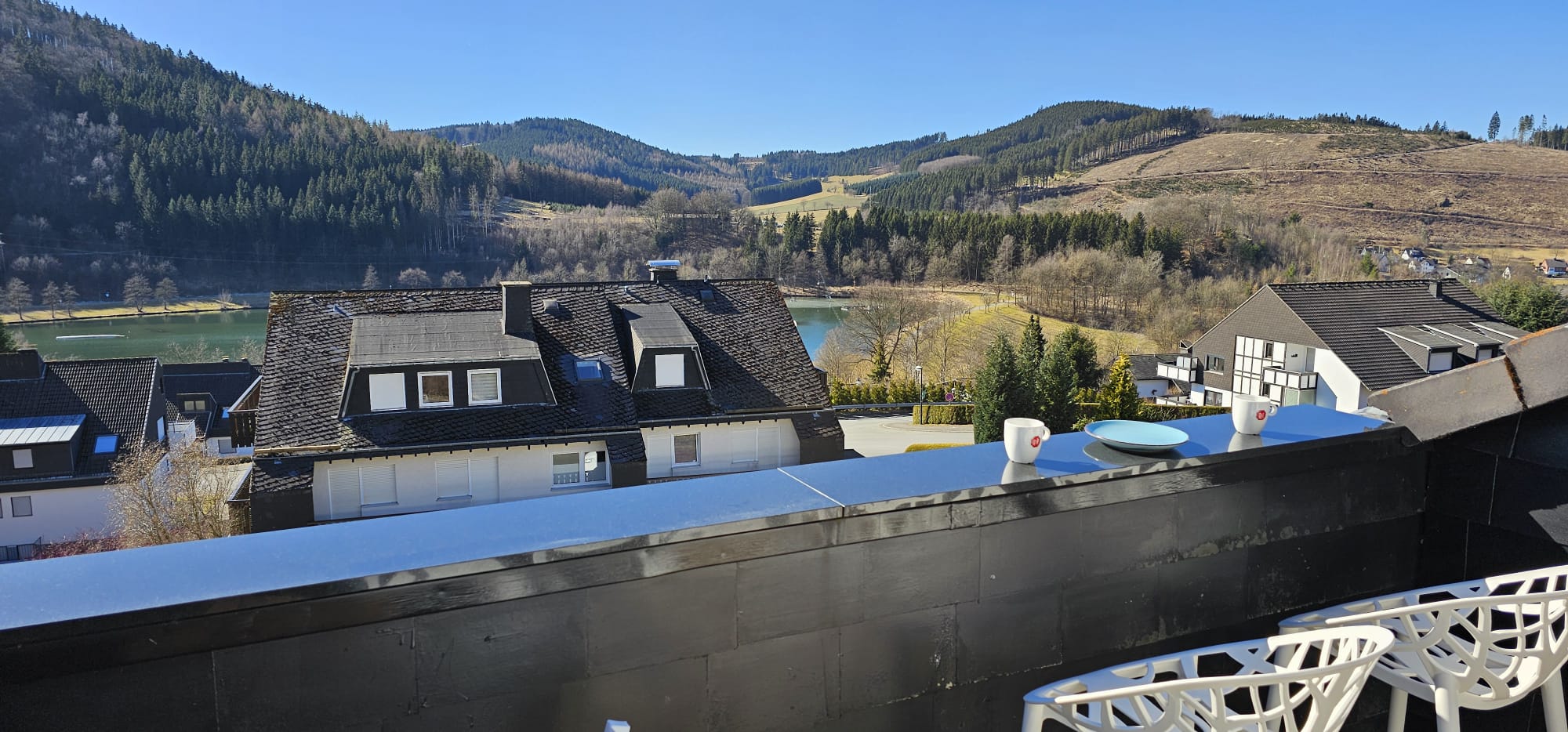 Haus Seeblick Winterberg-Niedersfeld – vakantieappartement met uitzicht op de Hillebachsee