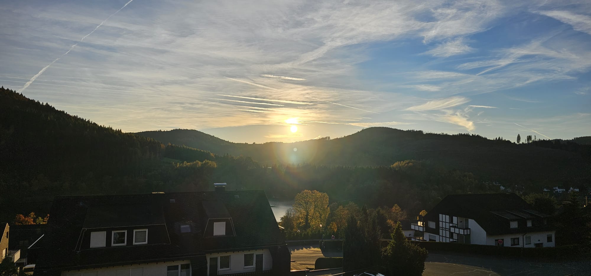 Zonsondergang Winterberg